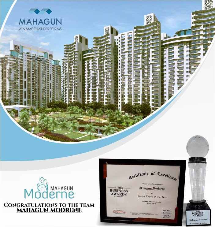 Mahagun Moderne awarded The Trusted Project of the Year 2018 Update